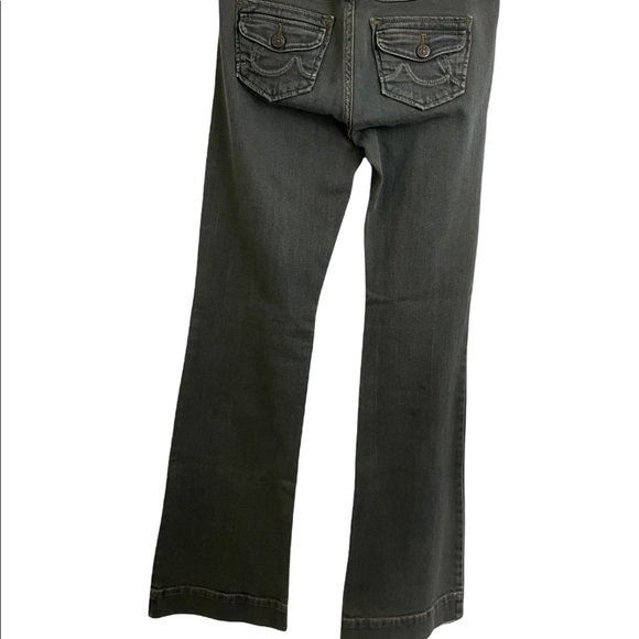 Cabi womens jeans grey Wash wide leg. Size 4. - Picture 7 of 13